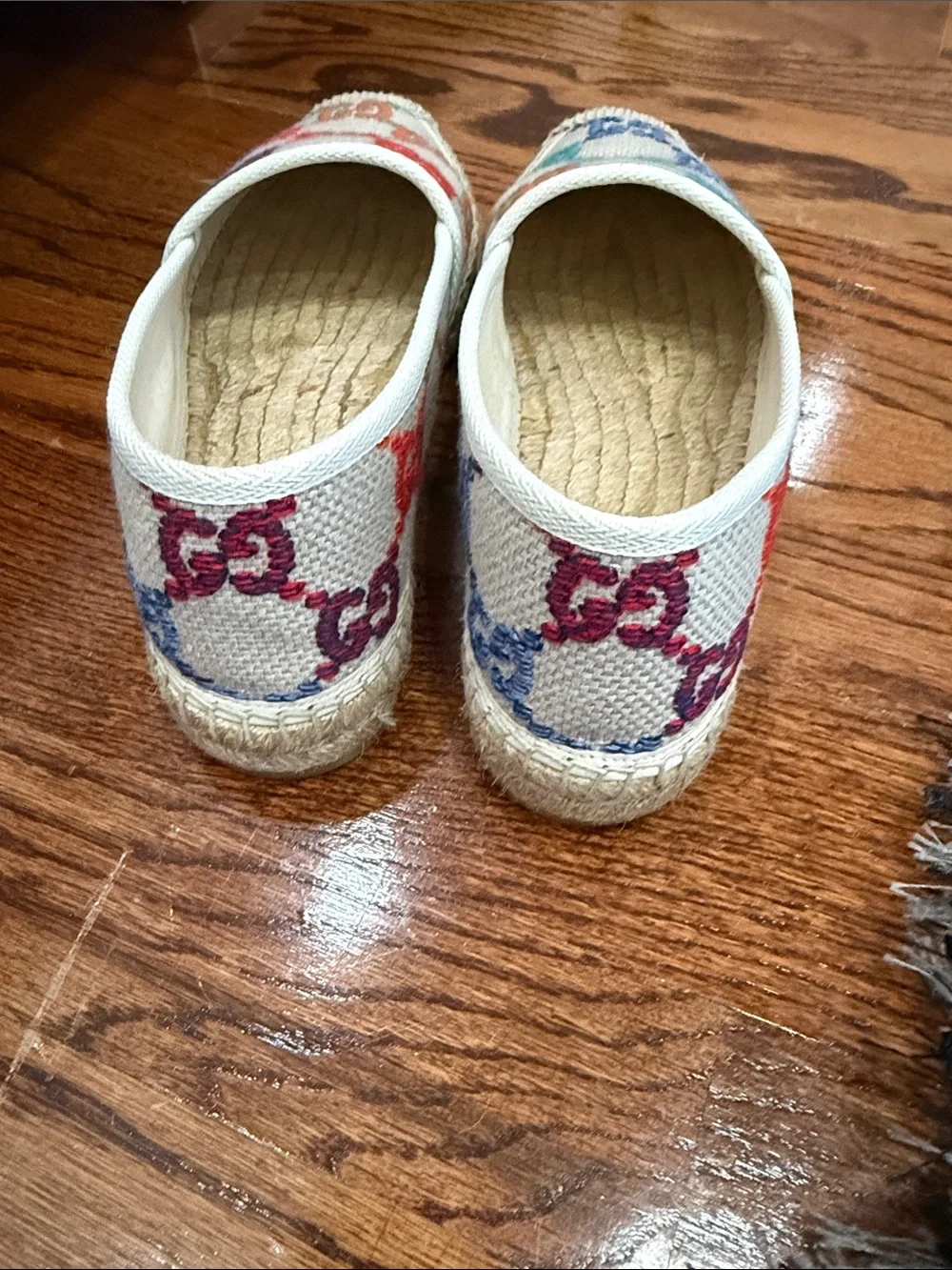 Gucci GG multicolor espadrille